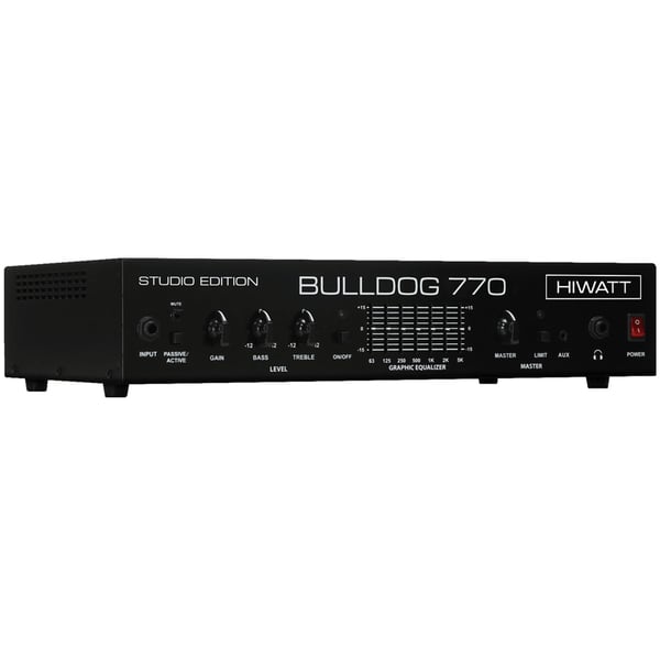 Hiwatt Bulldog 770 Studio testata per basso 770 W versione studio