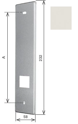 Placca per avvolgitore UNI - Imagen 2 de 2