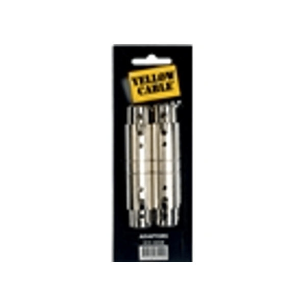 Yellow Cable AD28 Adattatore XLR/XLR Femmina 2 Pcs