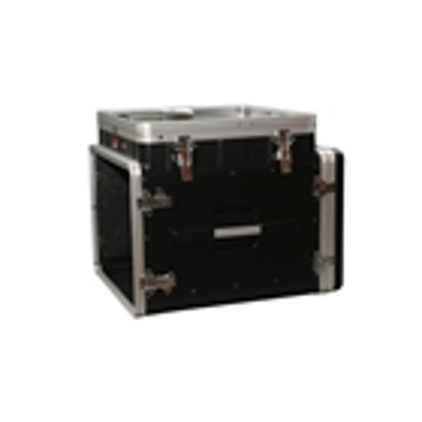 Gator Cases GRC-10X8 PU Rack audio 10U Pop Up, 8U laterale