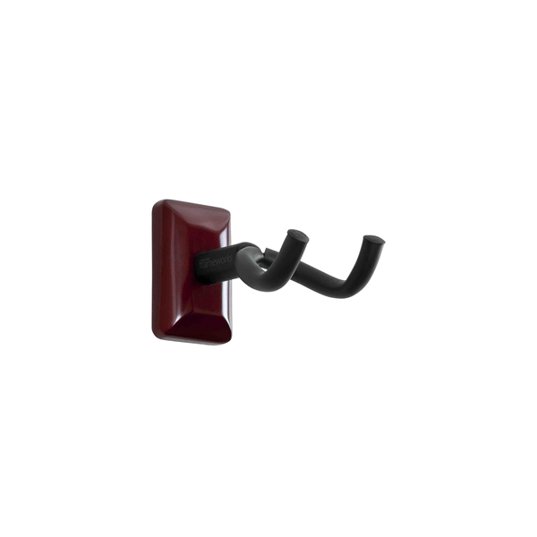 Gator Frameworks GFW-GTR-HNGRCHR Supporto a muro per chitarra con piastra ciliegio<br>