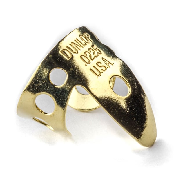 Dunlop 37R BRASS FINGER .0225 - TUBO 20 PLETTRI