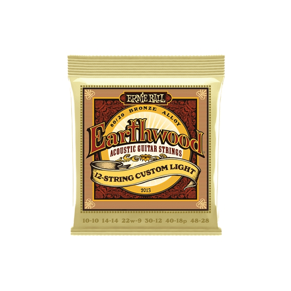 Ernie Ball 2013 Earthwood 12-String Custom Light Bronze 80/20