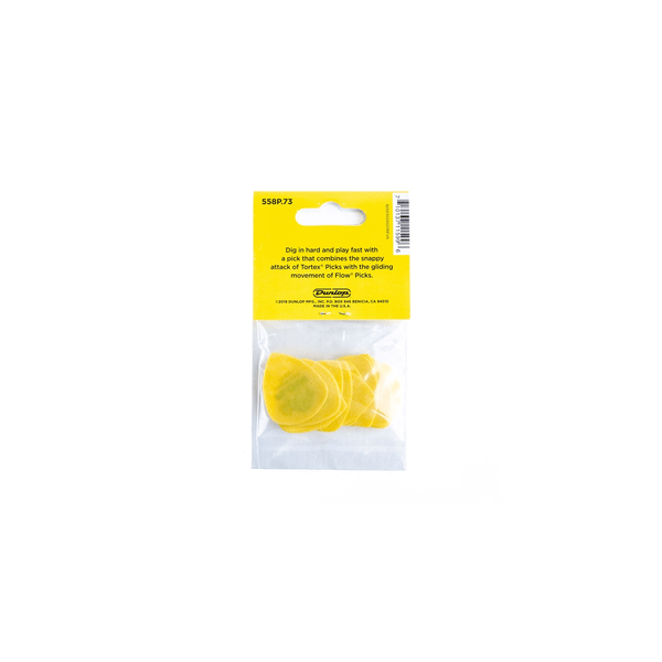 Dunlop 558P073 Tortex Flow Standard .73 mm Player's Pack/12