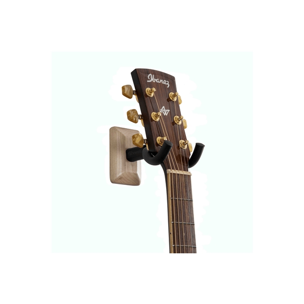 Gator Frameworks GFW-GTR-HNGRMPL Supporto a muro per chitarra con piastra in acero<br>