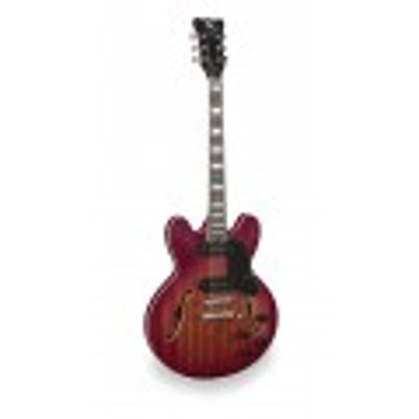 SOUNDSATION Chitarra semiacustica double cutaway con Single coil