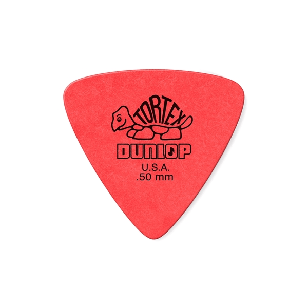 Dunlop 431P Tortex Triangle Red .50