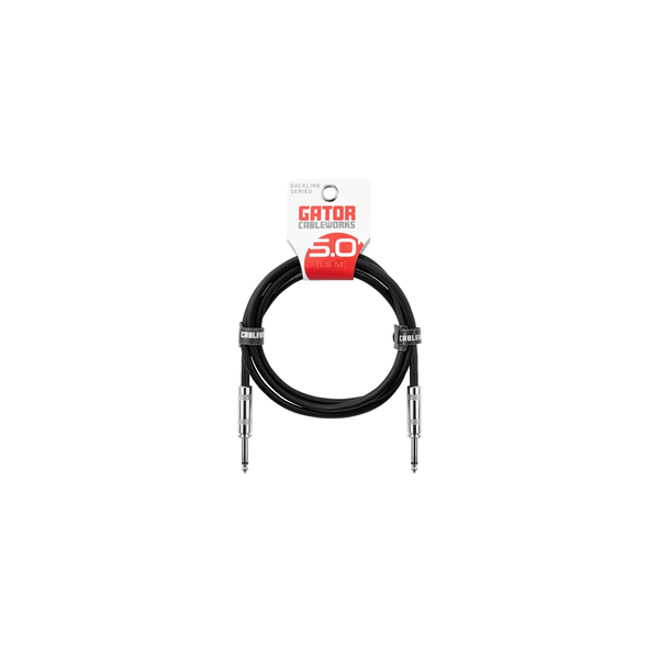 Gator Cableworks GCWB-INS-05 Cavo strumento jack dritto/dritto 1.5 Serie Backline