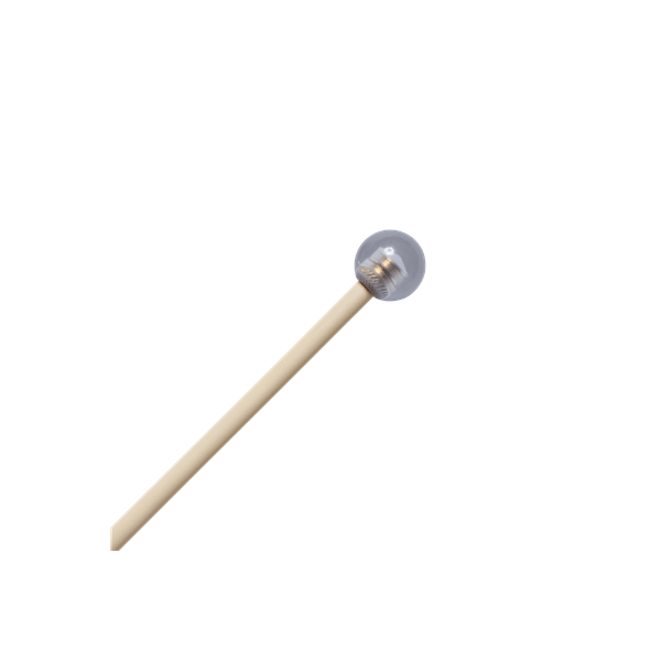 Vic Firth M434 - Articulate Series Mallet - 1 1/8" Lexan with Brass Round