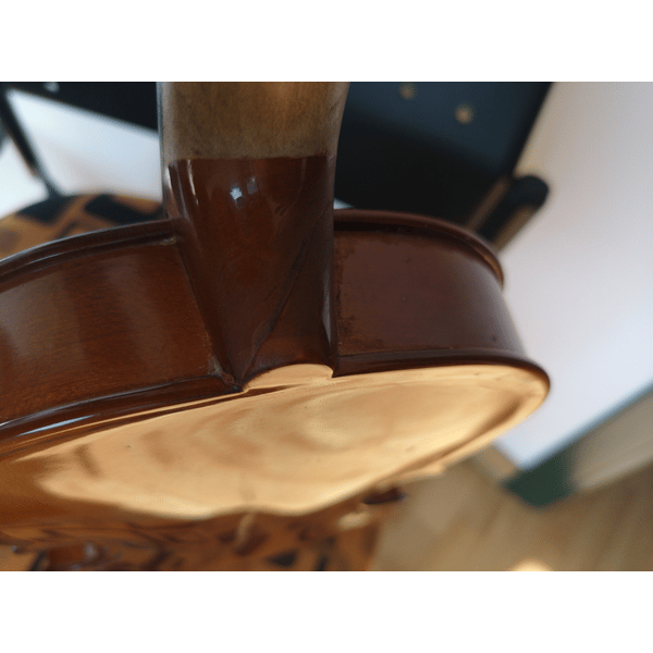 HORA VIOLINO ELETTRICO 4/4 MADE IN EUROPE TOP ABETE MASSELLO ELETTRIFICATO PIOLI TASTIERA MENTONIERA ACERO + CASE + ARCHETTO USATO