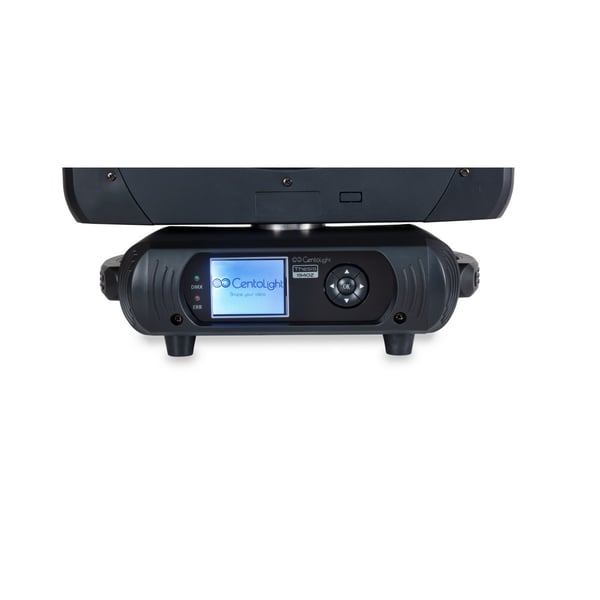 CENTOLIGHT Set 2 teste mobili wash 19x40w con flight case. Modello THESIS-1940-SET
