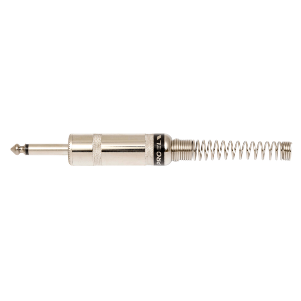 PROEL STAGE Connettore professionale jack mono 6,3 mm - 1/4. Colore: Argento.