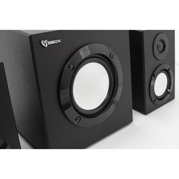 SBOX SP-4300 IMPIANTO AUDIO 2.1 SUBWOOFER E CASSE BLUETOOTH CON LETTORE USB TF SD