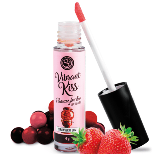 SECRETPLAY COSMETIC SECRETPLAY - LUCIDA LABBRA VIBRANT KISS STRAWBERRY GUM