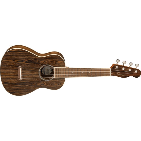 FENDER Ukulele Concert Strumenti popolari Bocote Natural