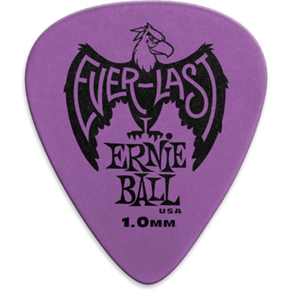 Ernie Ball 9193 Plettri Everlast Purple 1.00mm Busta da 12