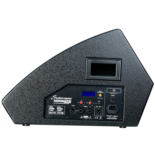 STUDIOMASTER Monitor da Palco Coassiale Attico Ultra compatto da 15”
