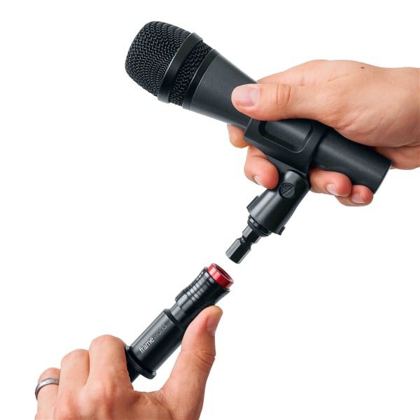 Gator Frameworks GFW-MIC-QRTOP - Adattatore con sgancio rapido per microfono