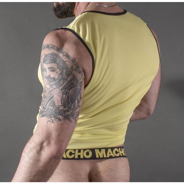 MACHOGELBES T-SHIRT L/XL