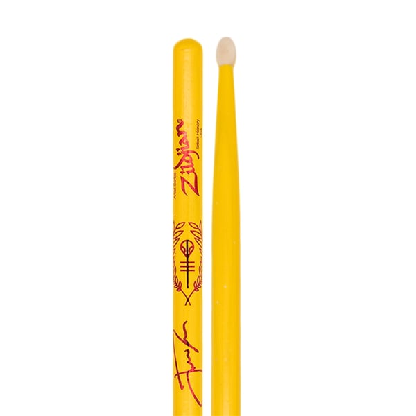 Zildjian ZASJD4 Josh Dun "Clancy Yellow" Bacchette Artist Series
