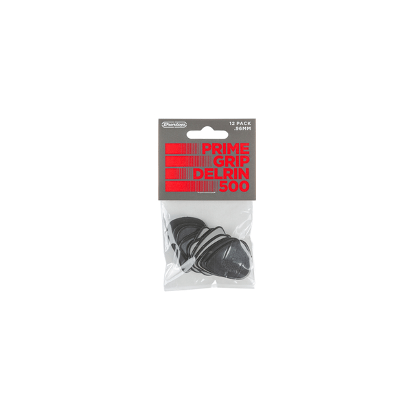 Dunlop 450P096 Prime Grip Delrin 500 .96 mm Player's Pack/12