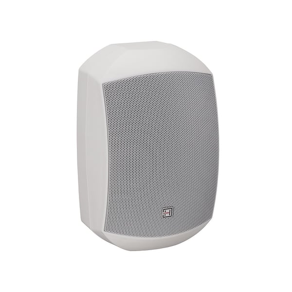 HELVIA Coppia di Diffusori 5.25" Passivi 2-Vie a Parete da Esterno, Bianco. Modello LIDO-530 WPW