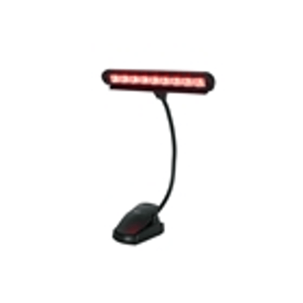 Gator Frameworks GFWMUSLEDR - Lampada LED rossa per leggii musicali