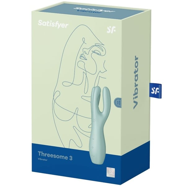 SATISFYER DREIER 3 VIBRATOR - MINT