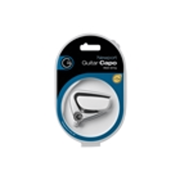 G7TH Newport 6 String Silver Capo