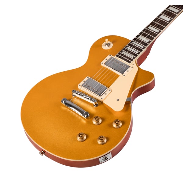 SOUNDSATION Chitarra elettrica cutaway arch top con 2 humbucker e manico set-in. Modello MILESTONE-PRO GT