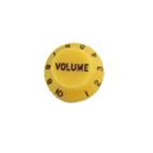 SOUNDSATION PARTS Manopola Volume per Chitarra Strato (Giallo)