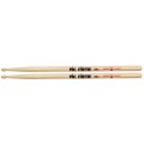 VIC FIRTH Bacchette American Classic Hickory Punta in Legno. Modello 5B
