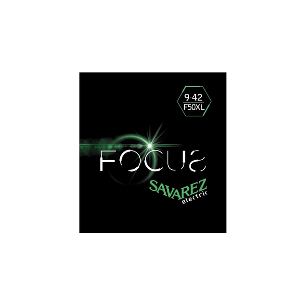 Savarez F50XL Corde Focus per Chitarra Elettrica 9-42, Set/6