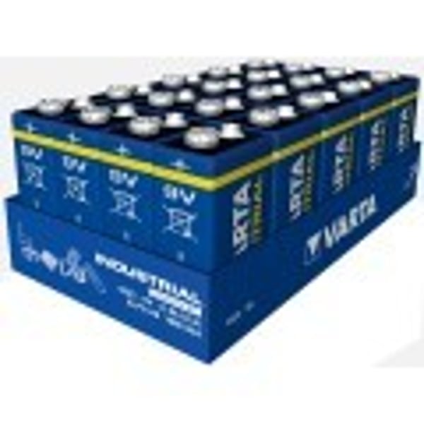 VARTA Batterie Alcaline 9V (confezione da 20 pz). Modello 04022211111