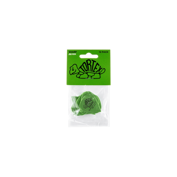 Dunlop 412P.88 Tortex Sharp Green