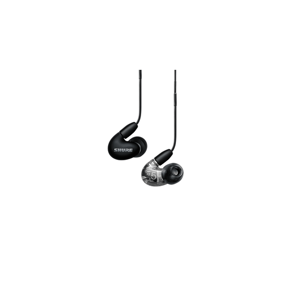 Shure SE53BABK+UNI-EFS AONIC 5 Auricolari colore nero satinato/trasparente