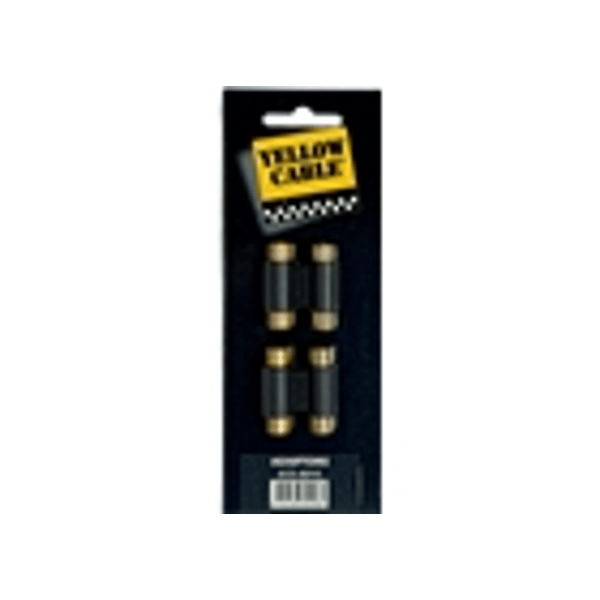 Yellow Cable AD15 Adattatore 2x RCA/2x RCA Femmina 2 Pcs