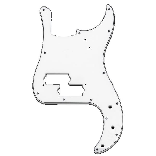 SOUNDSATION PARTS Mascherina per Precision Bass, 3 Strati, Bianco