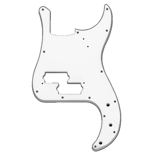 SOUNDSATION PARTS Mascherina per Precision Bass, 3 Strati, Bianco