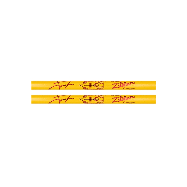 Zildjian ZASJD4 Josh Dun "Clancy Yellow" Bacchette Artist Series