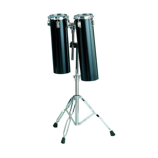 PEACE Coppia di Octoban in alluminio nero con stand
