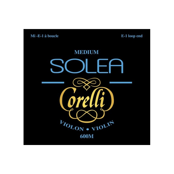 Savarez 600M Set Corde Violino Solea Corelli, Tensione Media, loop end