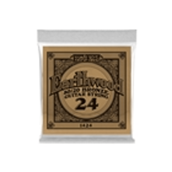 Ernie Ball 1424 Earthwood 80/20 Bronze .024
