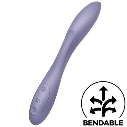 SATISFYER VIBRATOR SATISFYER - MULTI VIBRATORE G-SPOT FLEX 2 VIOLA