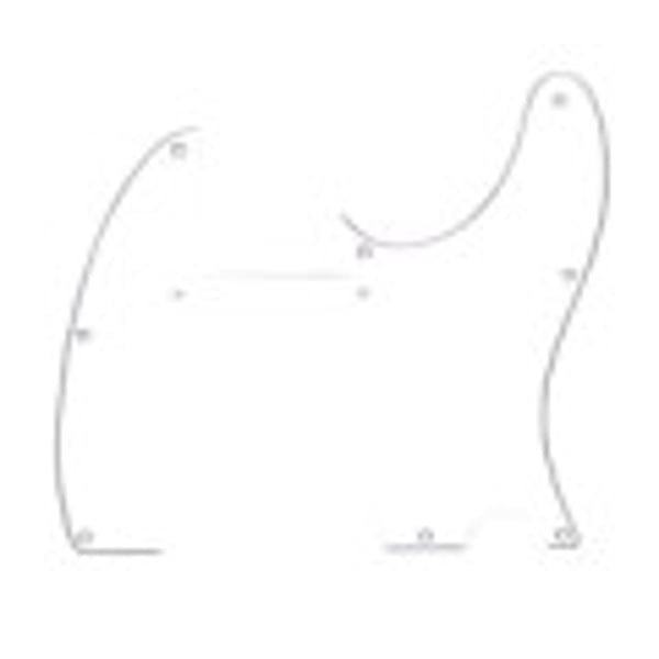 FENDER Battipenna, Telecaster®, montaggio a 8 fori, bianco, 3 strati