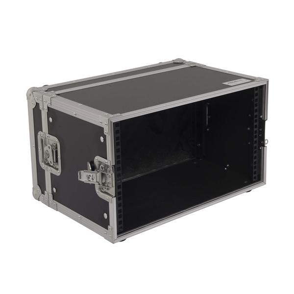 PROEL STAGE Flight case professionale 6U a rack 19', profondità utile corpo 25cm.