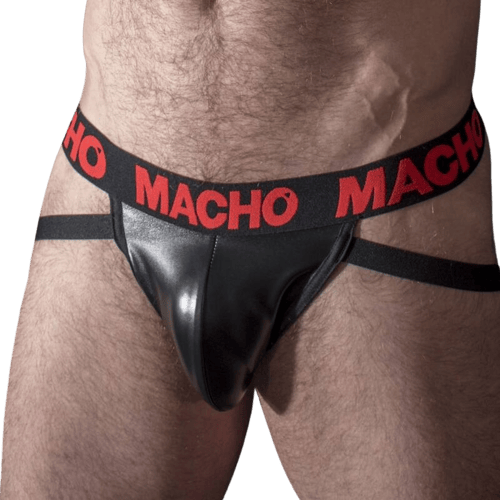 MACHO - MX25RC JOCK PELLE ROSSA XL