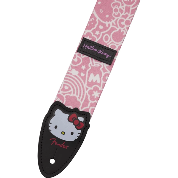 Tracolla Fender® x Hello Kitty® Polyestere, Pink. Modello 0990637256