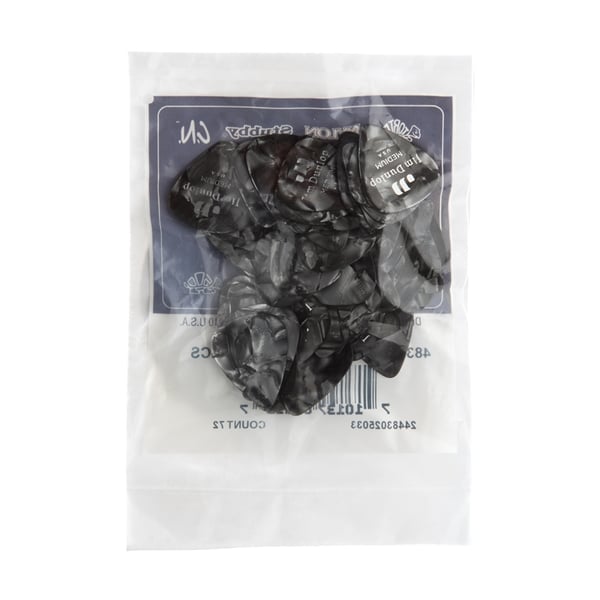 Dunlop 483R#02 Black Perloid - Medium