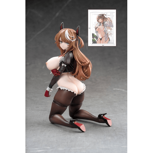 Original Character Statue 1/7 Simao Mochi Bunny Girl DX Ver. 16 cm